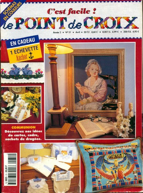 Livrenpoche : C'est facile ! Le point de croix n°31 - Collectif - Livre