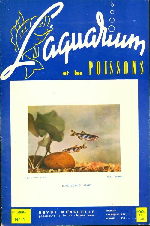 Livrenpoche : L'aquarium et les poissons n°1 5ème année - Collectif - Livre