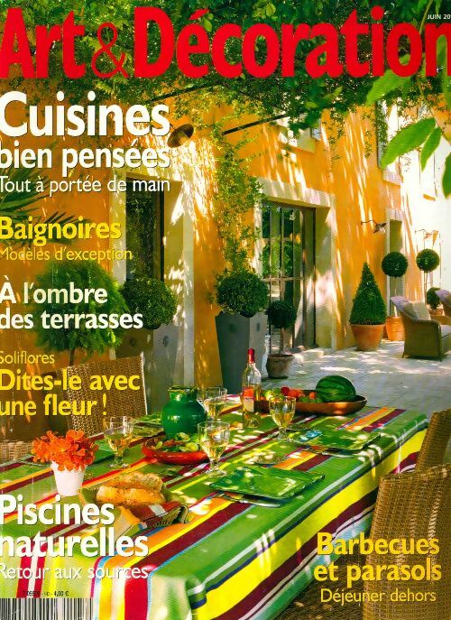 Livrenpoche : Art & Décoration n°443 : Cuisine bien pensées - Collectif - Livre