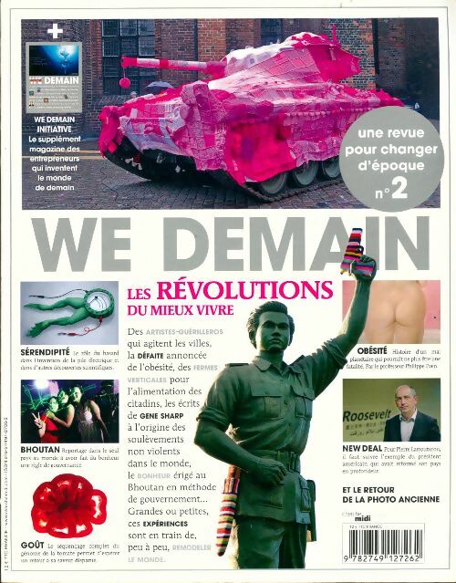 Livrenpoche : We Demain  n°2 : Les révolutions du mieux-vivre - Collectif - Livre