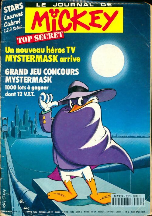 Livrenpoche : Le journal de Mickey n°2073 : Top secret - Collectif - Livre