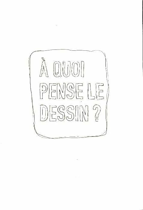 Livrenpoche : A quoi pense le dessin ? - Collectif - Livre