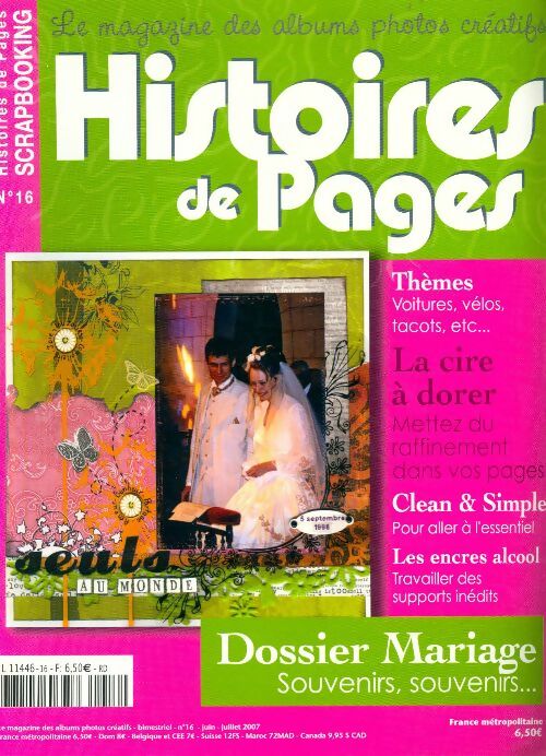 Livrenpoche : Histoires de pages n°16 : Dossier mariage - Collectif - Livre