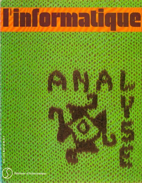 Livrenpoche : L'informatique n°40 : Analyse - Collectif - Livre