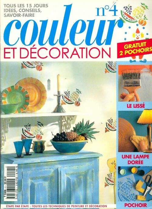 Livrenpoche : Couleur et décoration  n°4 - Collectif - Livre