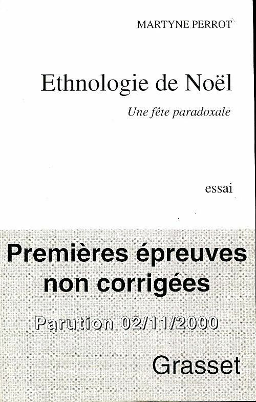 Livrenpoche : Ethnologie de noël - Martyne Perrot - Livre