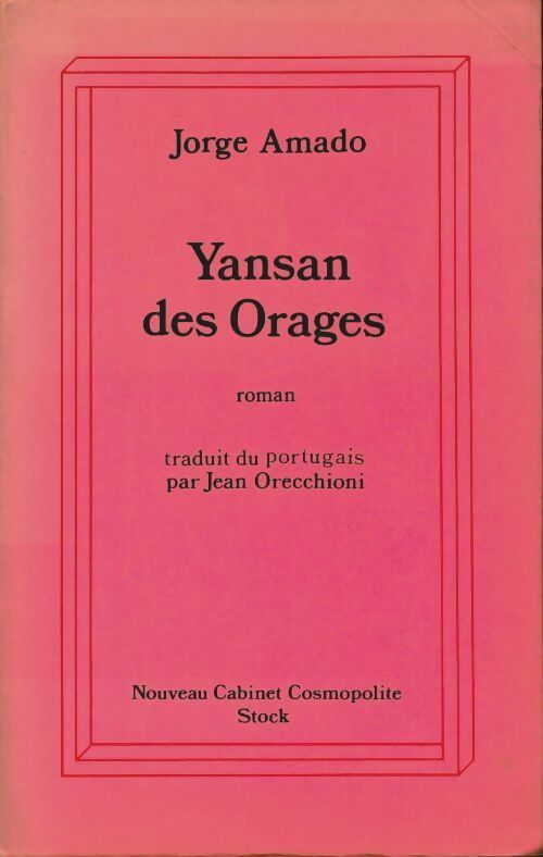 Livrenpoche : Yansan des orages - Jorge Amado - Livre