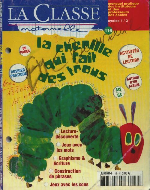 Livrenpoche : La classe maternelle n°116 - Collectif - Livre