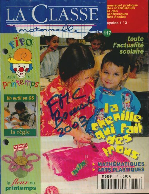 Livrenpoche : La classe maternelle n°117 - Collectif - Livre