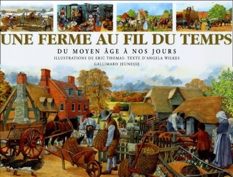 Livrenpoche : Une ferme au fil du temps : Du Moyen Âge à nos jours - Angela Wilkes - Livre