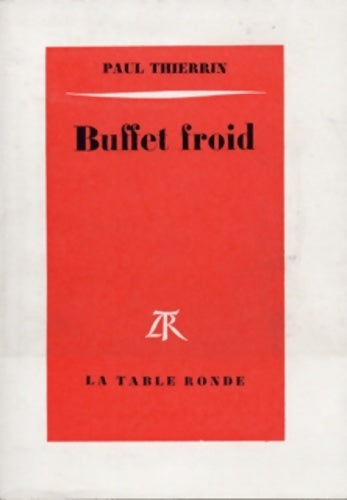 Livrenpoche : Buffet froid - Paul Thierrin - Livre