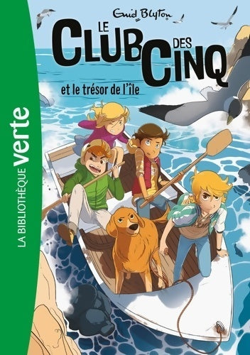 Livrenpoche : Le club des cinq et le trésor de l'île - Enid Blyton - Livre