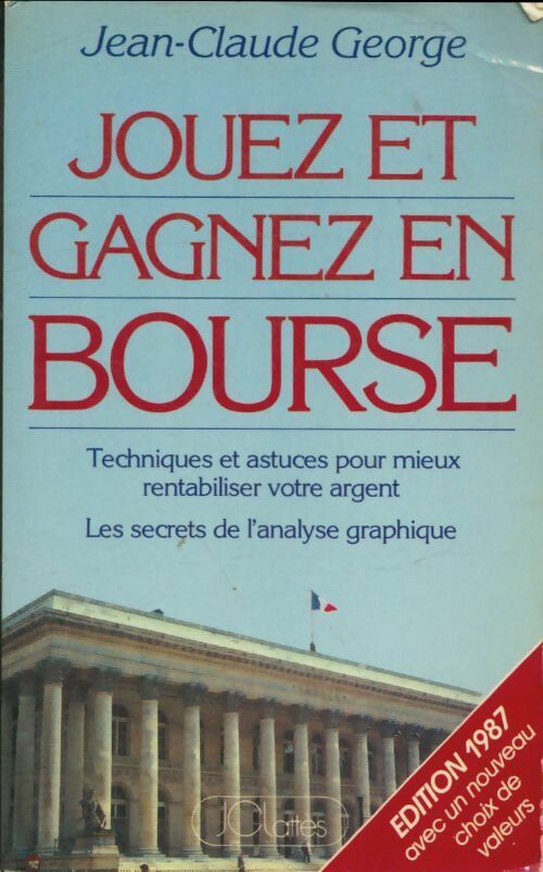 Livrenpoche : Jouez et gagnez en bourse - Jean-Claude George - Livre