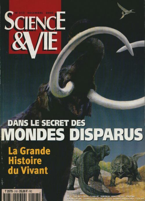 Livrenpoche : Science & vie Hors-série n°213 : Dans le secret des mondes disparus - Collectif - Livre
