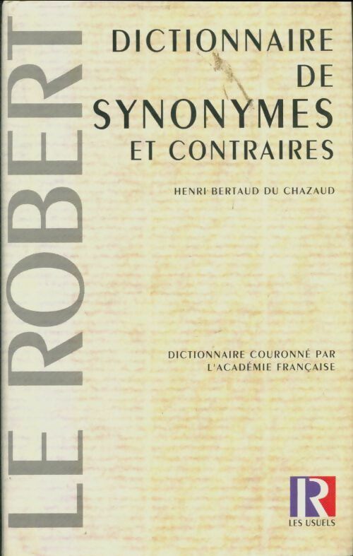 Livrenpoche : Dictionnaire des synonymes et des contraires - Collectif - Livre