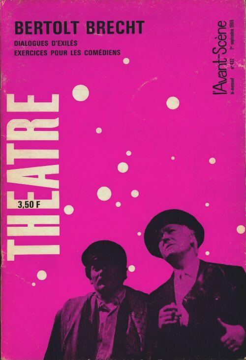 Livrenpoche : L'avant-scène théâtre Revue n°432 : Bertolt Brecht - Collectif - Livre
