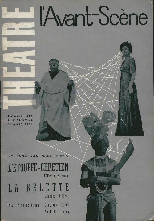 Livrenpoche : L'avant-scène théâtre Revue n°238 : L'étouffe-chrétien - Collectif - Livre