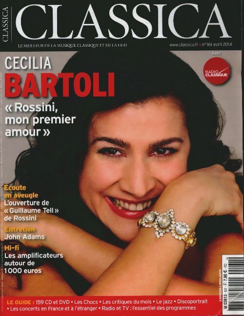 Livrenpoche : Classica n°161 : Cecilia Bartoli - Collectif - Livre