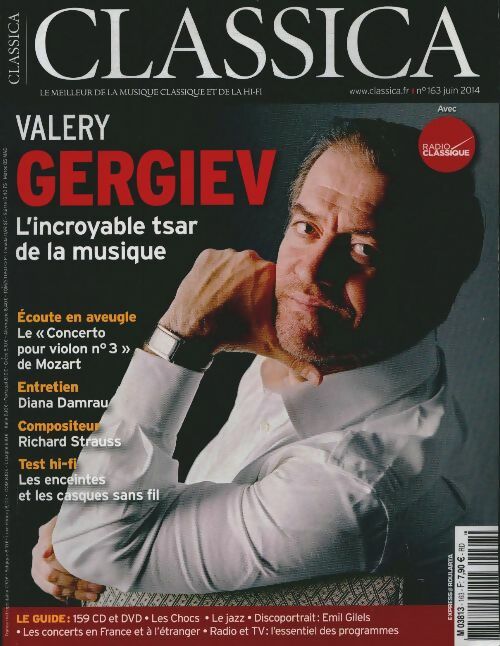 Livrenpoche : Classica n°163 : Valéry Gergiev - Collectif - Livre