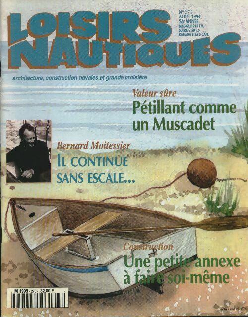 Livrenpoche : Loisirs nautiques n°273 : Pétillant comme un Muscadet - Collectif - Livre