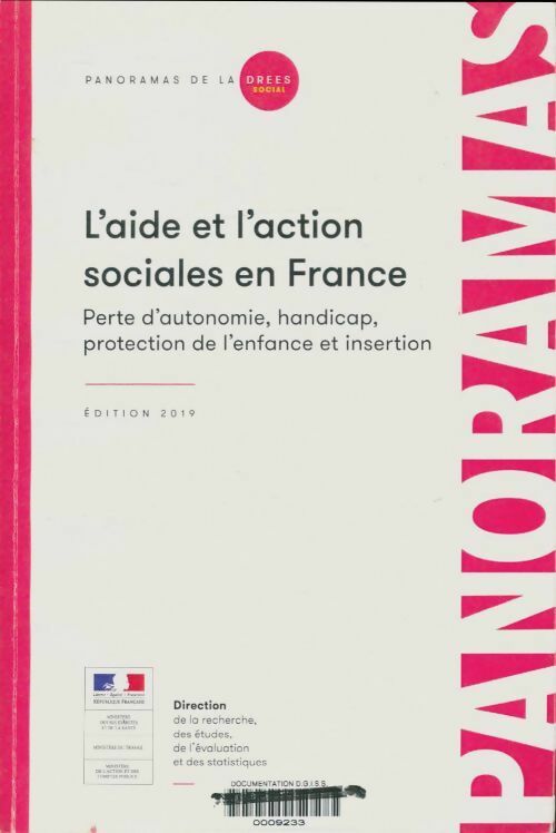 Livrenpoche : L'aide et l'action sociales en France 2019 - Collectif - Livre