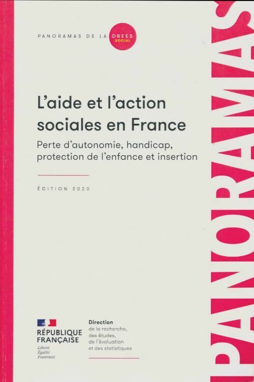 L'aide et l'action sociales en France 2020 - Collectif -  Ministère de la santé GF - Livre