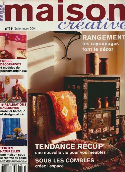 Livrenpoche : Maison créative n°19 : Tendance récup - Collectif - Livre