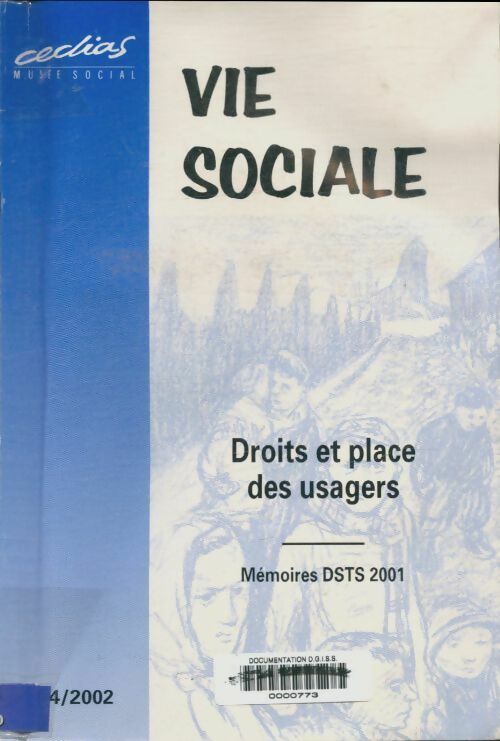 Livrenpoche : Vie sociale n°4/2002 - Collectif - Livre