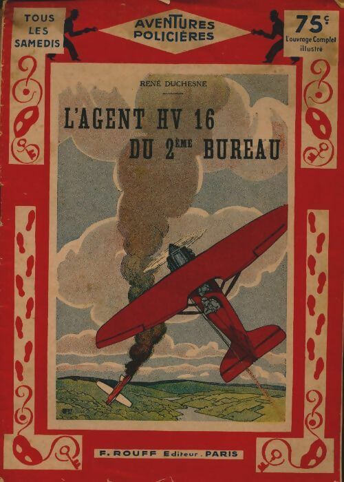 Livrenpoche : L'agent HV 16 du 2e bureau - René Duchesne - Livre