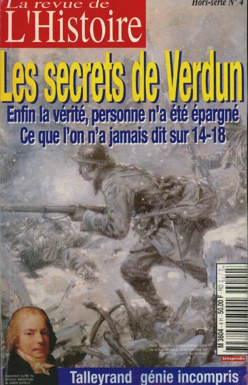 Livrenpoche : Dossiers secrets de l'histoire hors série n°4 : Les secrets de Verdun - Collectif - Livre