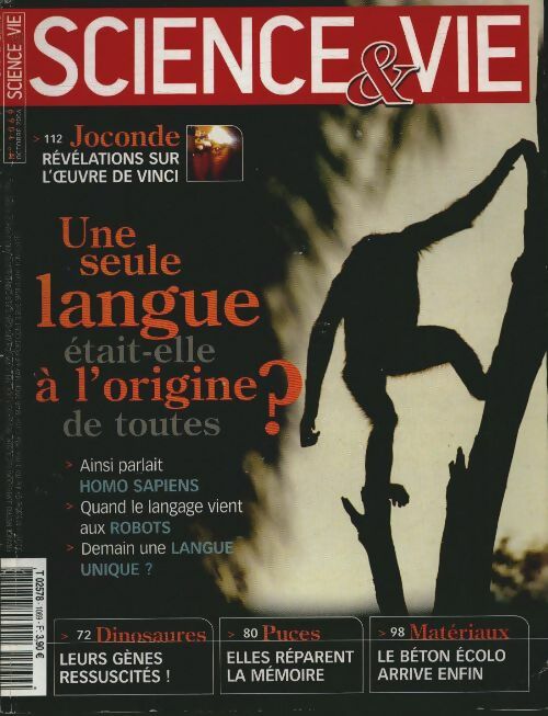 Livrenpoche : Science & vie n°1069 : Une seule langue était-elle à l'origine de toutes ? - Collectif - Livre