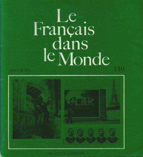 Livrenpoche : Le français dans le monde n°110 - Collectif - Livre