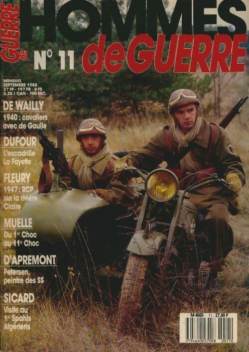 Livrenpoche : Hommes de guerre n°11 - Collectif - Livre