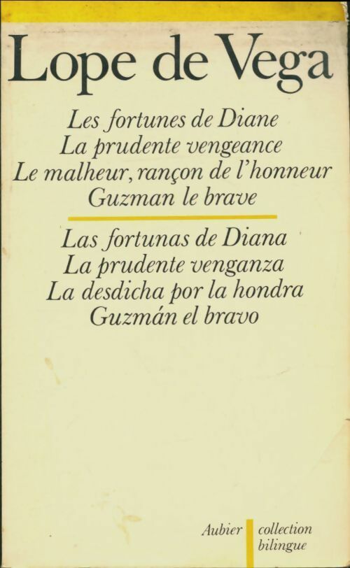 Livrenpoche : Les fortunes de diane - Félix Lope De Vega - Livre
