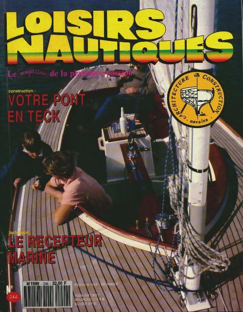 Livrenpoche : Loisirs nautiques n°244 : Votre pont en teck - Collectif - Livre