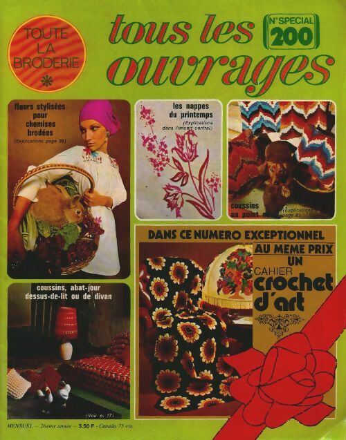 Livrenpoche : Toute la broderie Tous les ouvrages n°200 - Collectif - Livre