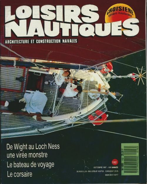 Livrenpoche : Loisirs nautiques n°192 : De Wight au Loch Ness - Collectif - Livre