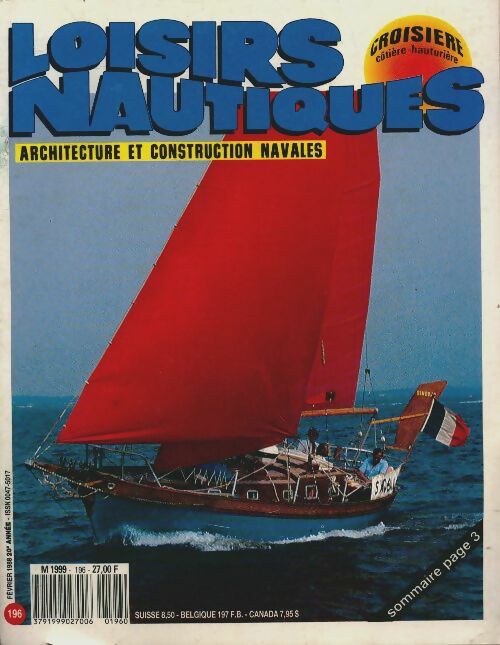 Livrenpoche : Loisirs nautiques n°196 - Collectif - Livre