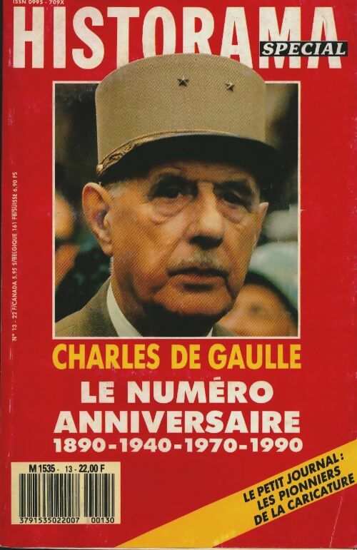 Livrenpoche : Historama spécial n°13 : Charles de Gaulle - Collectif - Livre