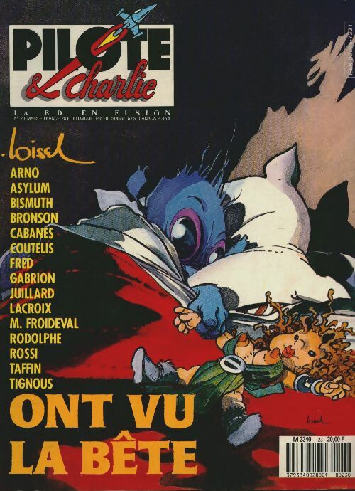 Livrenpoche : Pilote & Charlie n°23 : Loisel - Collectif - Livre