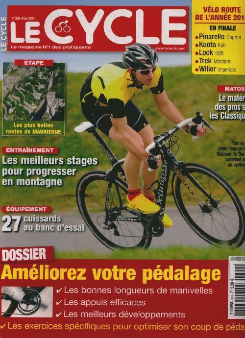 Livrenpoche : Le cycle  n°399 : Améliorez votre pédalage - Collectif - Livre