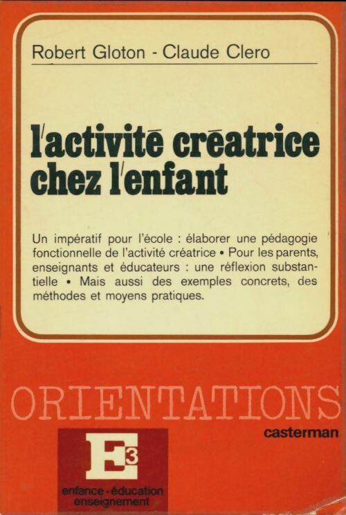Livrenpoche : L'activité créatrice chez l'enfant - Claude Clero - Livre
