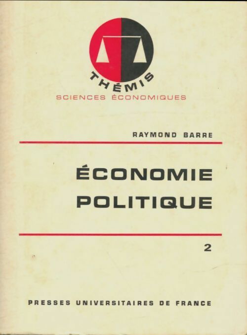 Livrenpoche : Economie politique Tome II - Raymond Barre - Livre