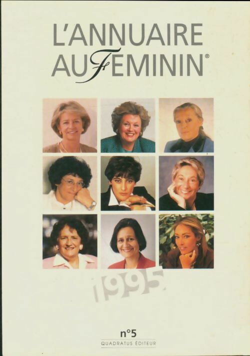 Livrenpoche : L'annuaire au féminin 1995 - Collectif - Livre