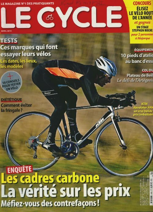Livrenpoche : Le cycle  n°446 : Les cadres carbone - Collectif - Livre