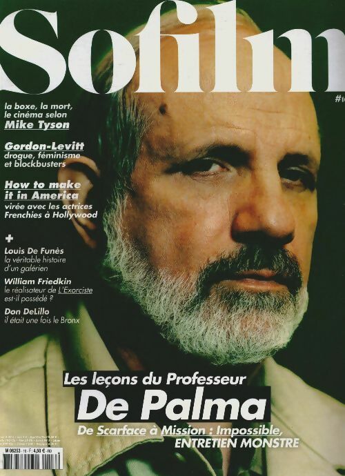 Livrenpoche : Sofilm n°16 : Les leçons du professeur De Palma - Collectif - Livre