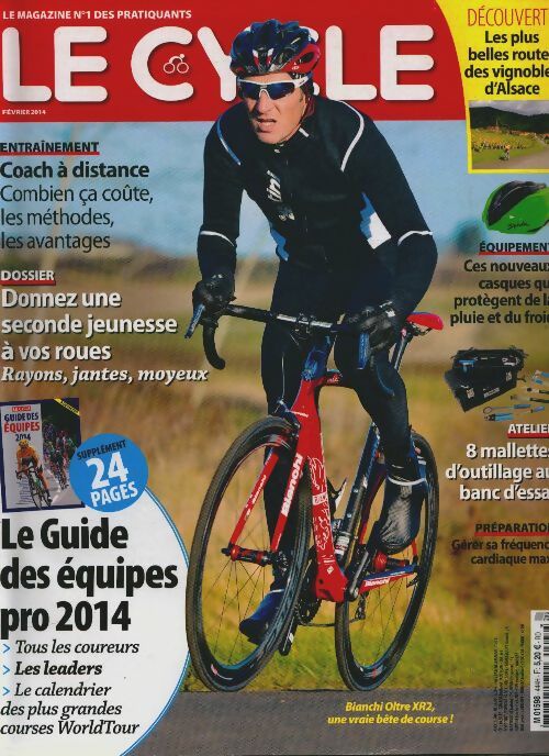Livrenpoche : Le cycle  n°444 : Le guide des équipes pro 2014 - Collectif - Livre