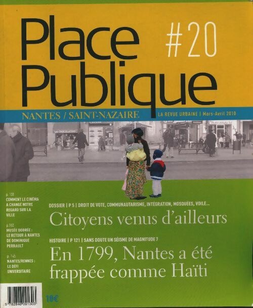 Livrenpoche : Place publique Nantes/Saint-Nazaire  n°20 : Citoyens venus d'ailleurs - Collectif - Livre