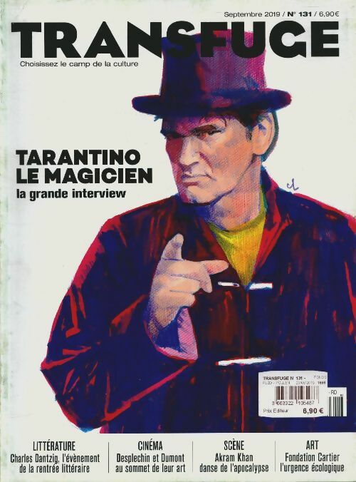 Livrenpoche : Transfuge n°131 : Tarantino le magicien - Collectif - Livre