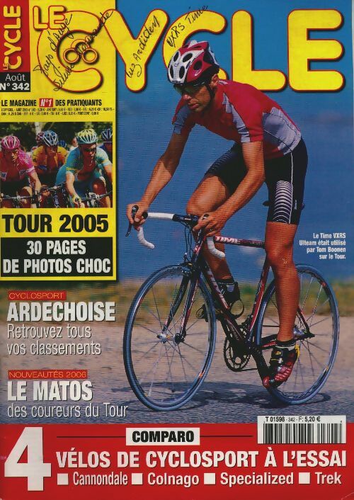 Livrenpoche : Le cycle  n°342 : Tour 2005 - Collectif - Livre